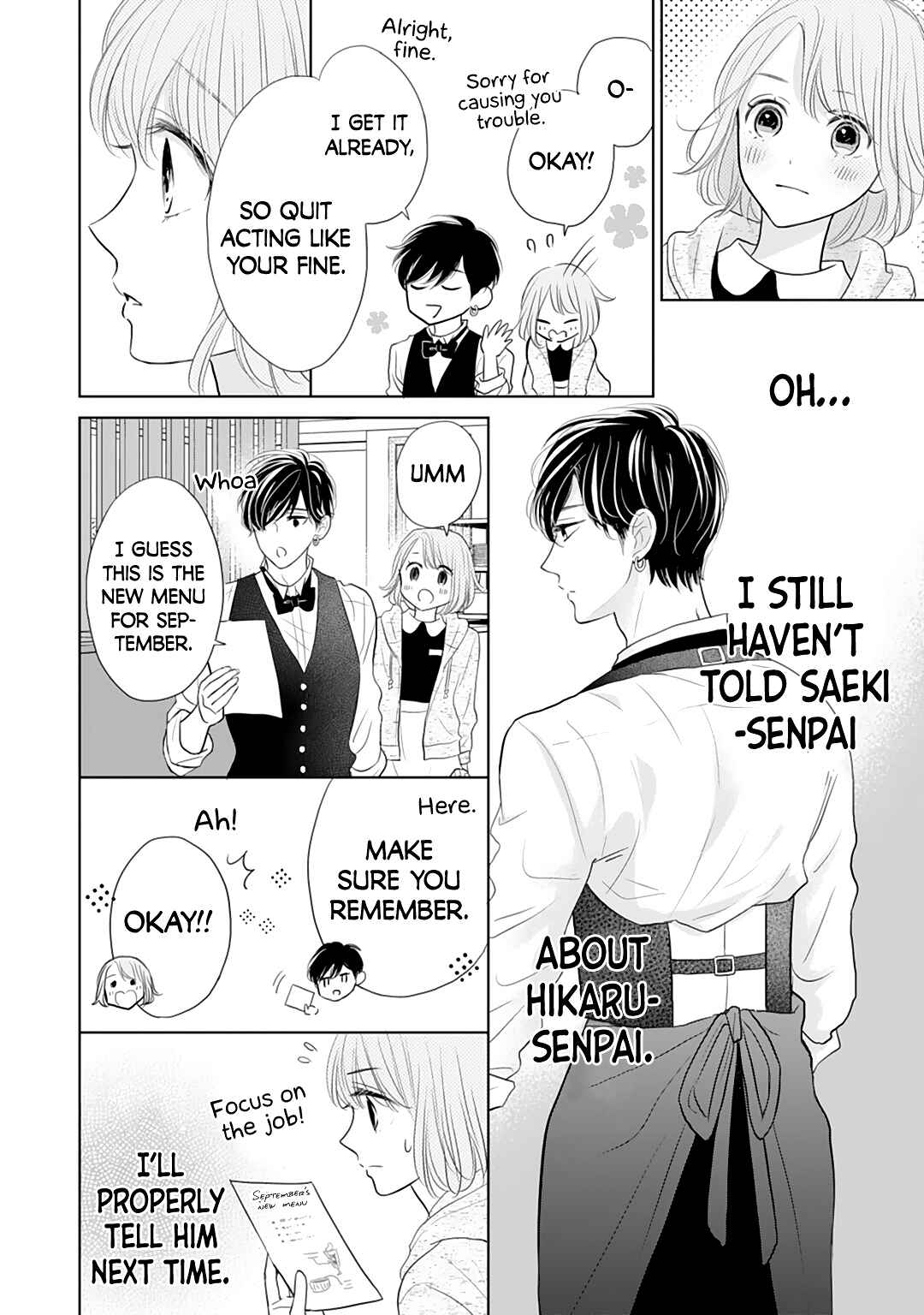 Page 14 Chapter 9 Senpai wa, Ijiwaru ni Tsuki