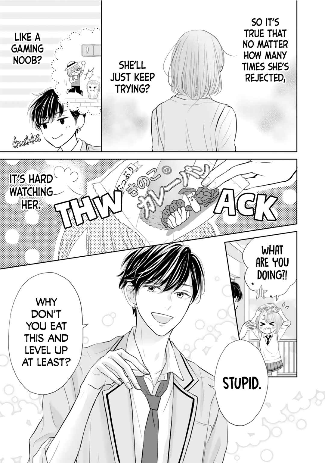 Page 13 Chapter 3 Senpai wa, Ijiwaru ni Tsuki