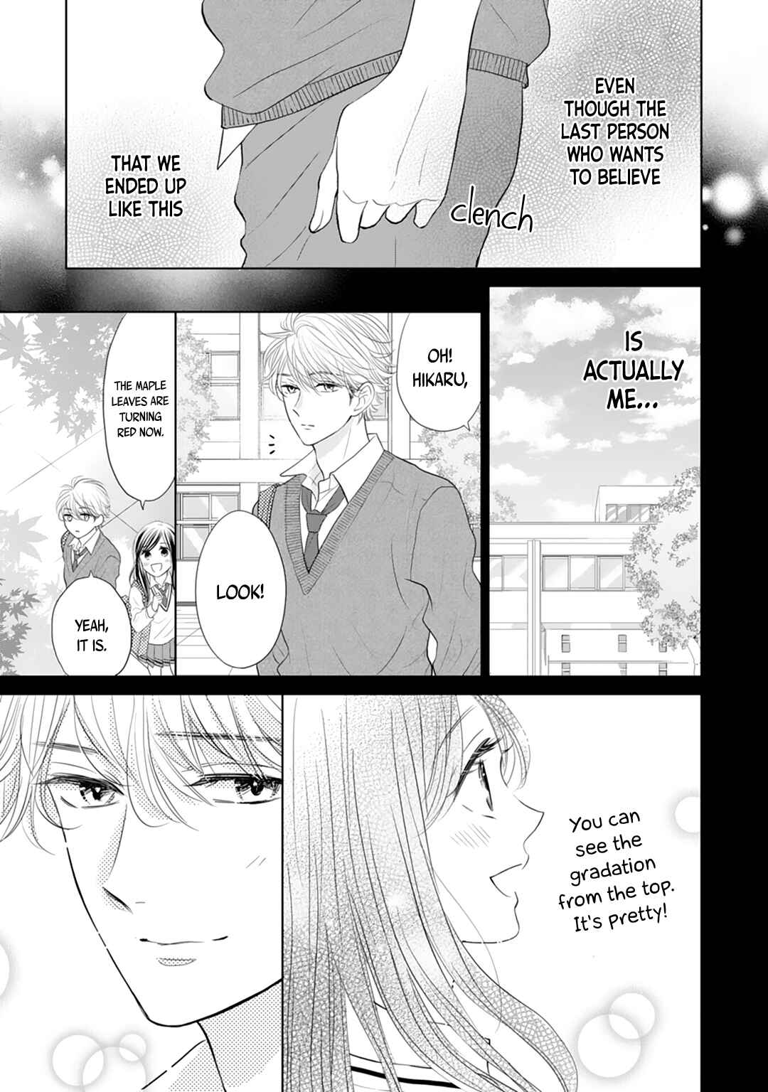 Page 10 Chapter 15 Senpai wa, Ijiwaru ni Tsuki