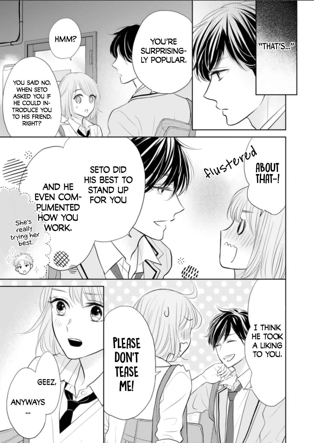 Page 17 Chapter 5 Senpai wa, Ijiwaru ni Tsuki