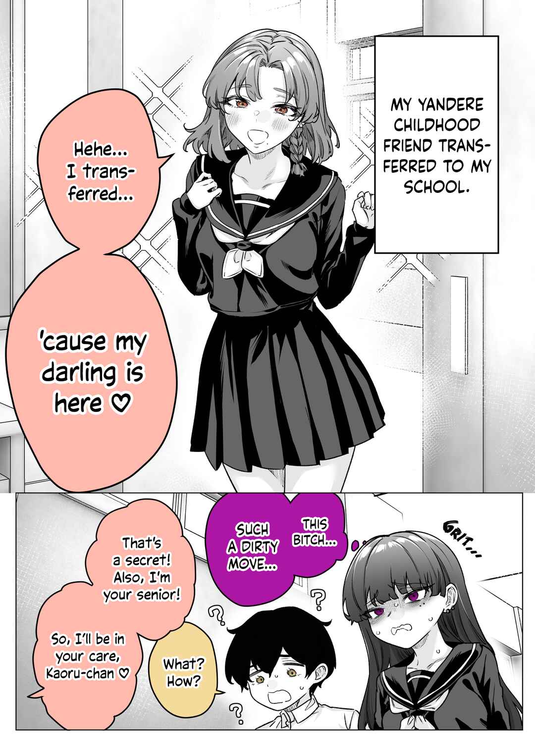 Page 1 Chapter 38 I Thought She Was a Yandere, but Apparently Shes Even Worse