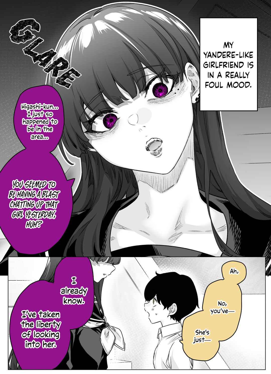 Page 1 Chapter 27 I Thought She Was a Yandere, but Apparently Shes Even Worse