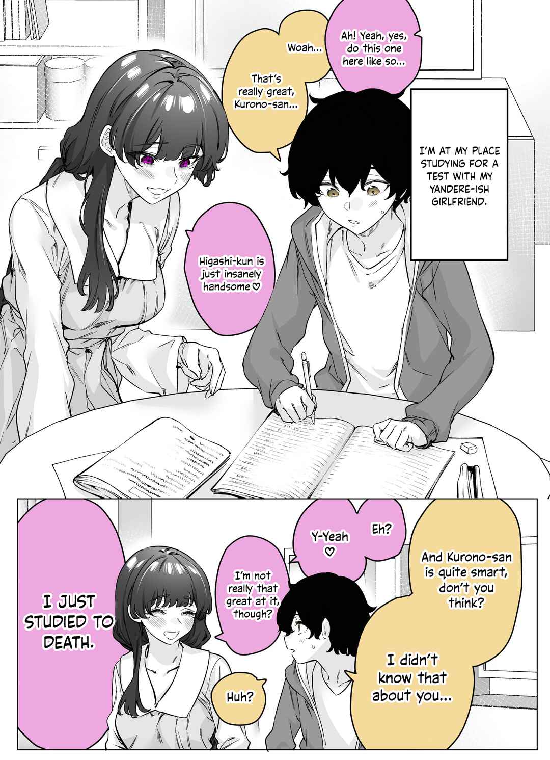 Page 1 Chapter 52 I Thought She Was a Yandere, but Apparently Shes Even Worse