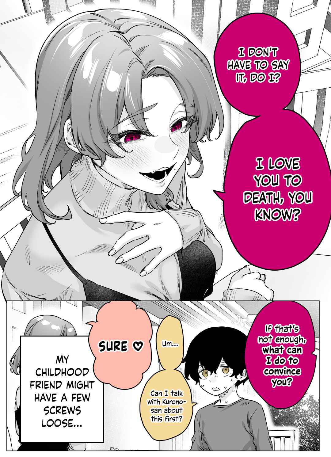 Page 2 Chapter 36 I Thought She Was a Yandere, but Apparently Shes Even Worse