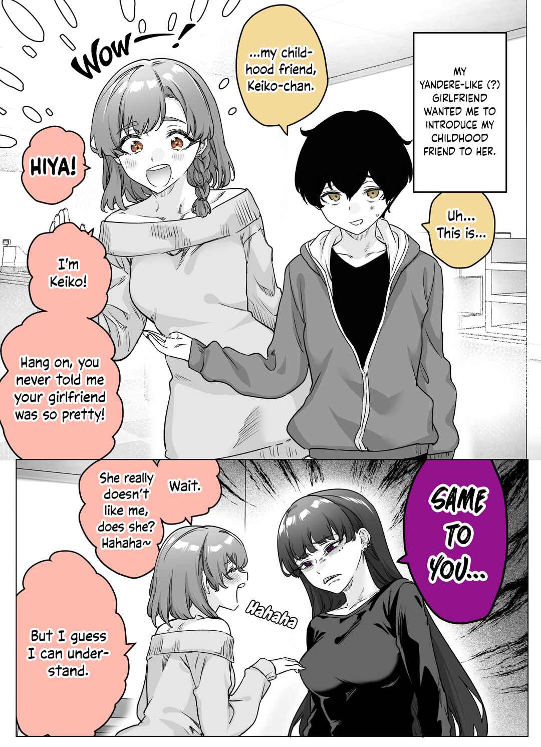 Page 1 Chapter 33 I Thought She Was a Yandere, but Apparently Shes Even Worse