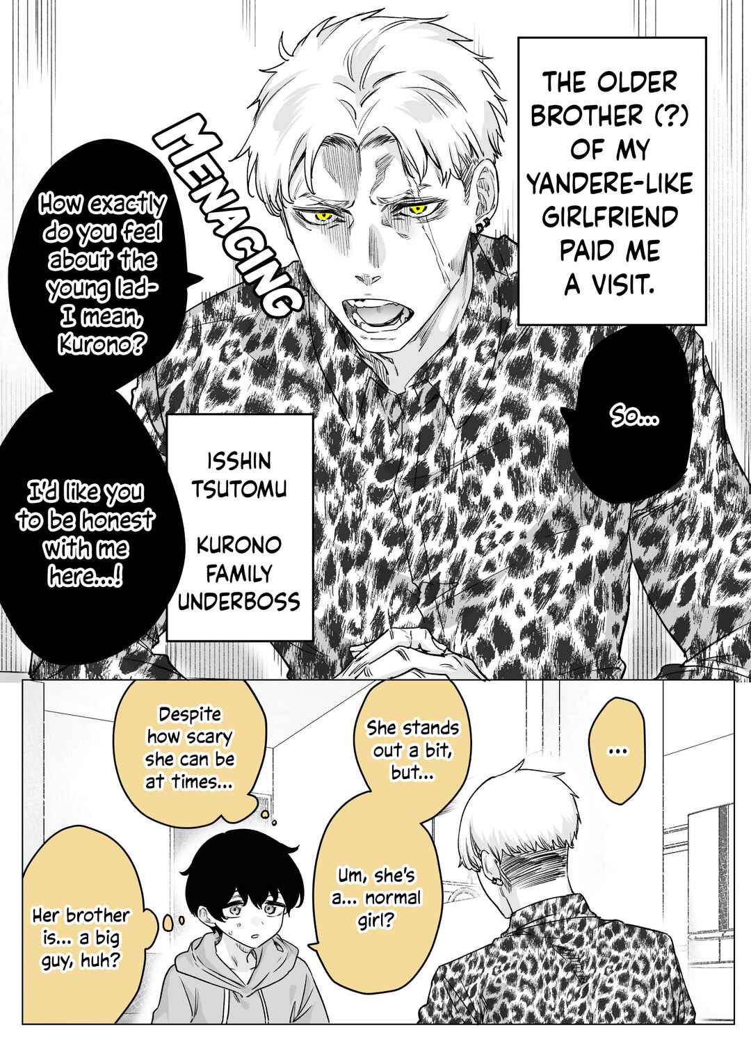 Page 1 Chapter 22 I Thought She Was a Yandere, but Apparently Shes Even Worse