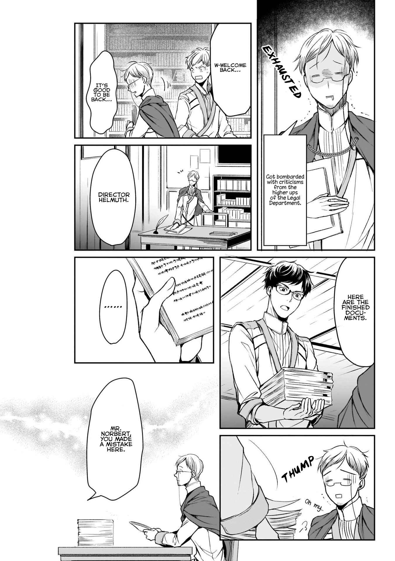 Page 4 Chapter 5 Isekai no Sata wa Shachiku Shidai
