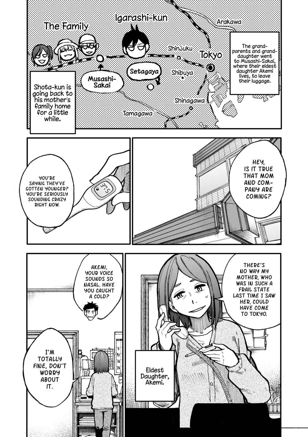 Page 1 Chapter 102 Jiisan Baasan Wakagaeru