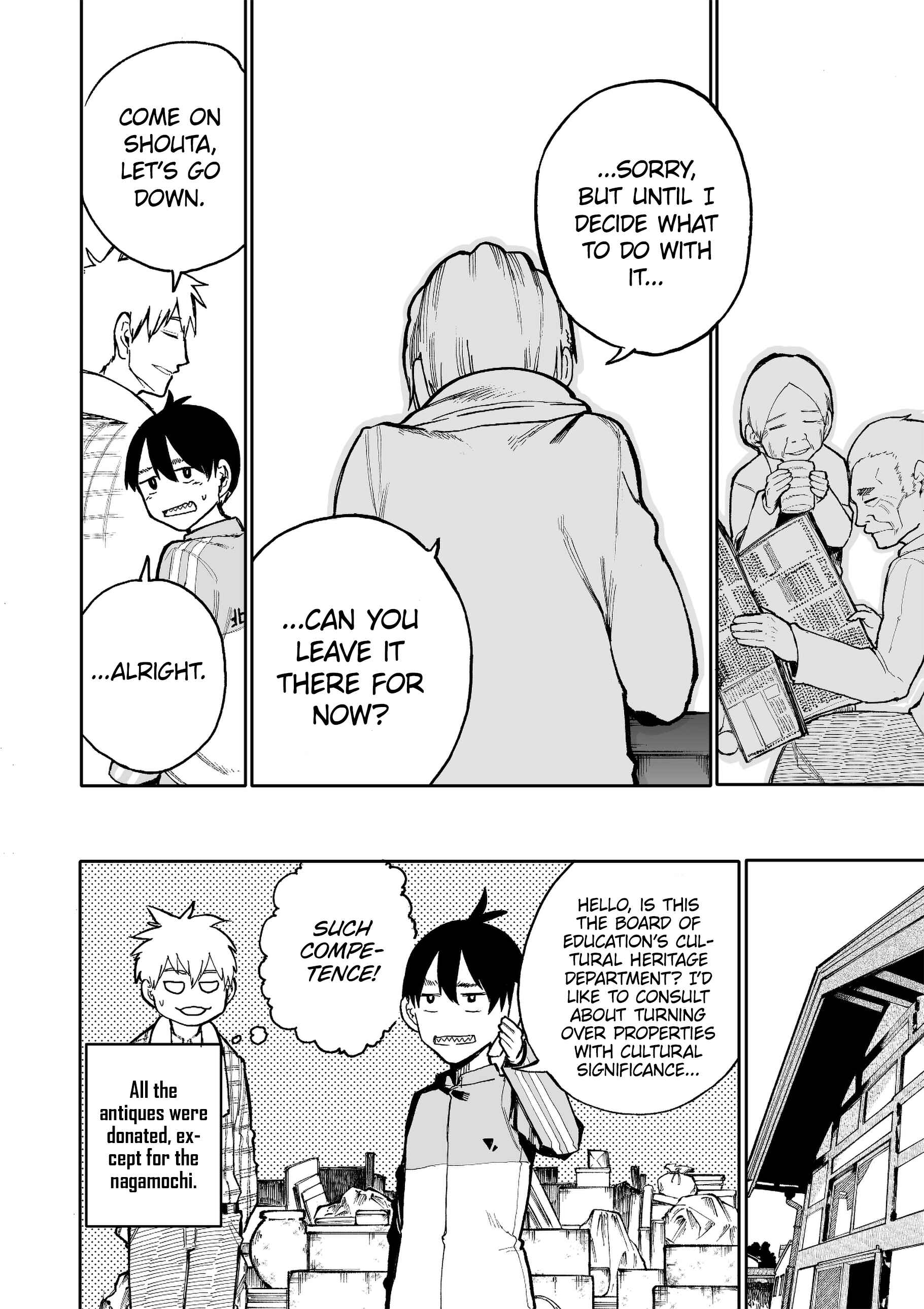 Page 4 Chapter 62 Jiisan Baasan Wakagaeru