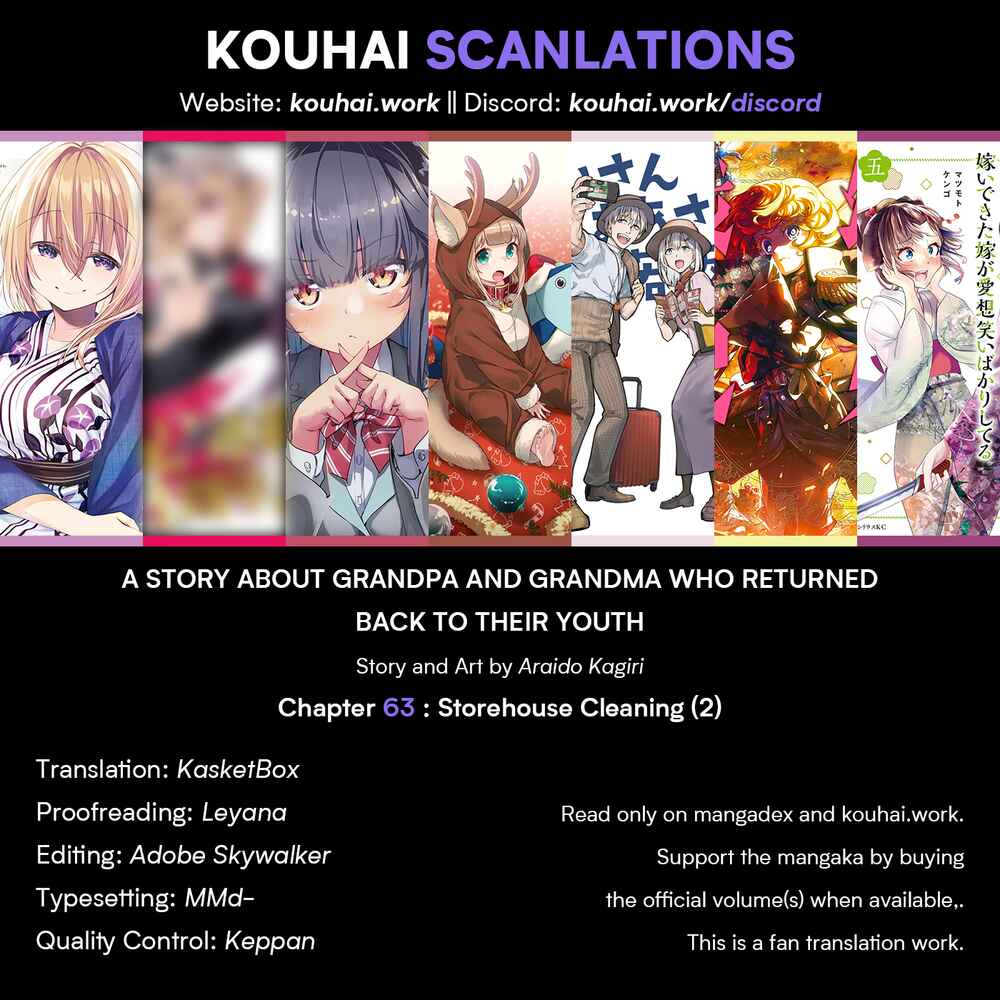 Page 1 Chapter 63 Jiisan Baasan Wakagaeru
