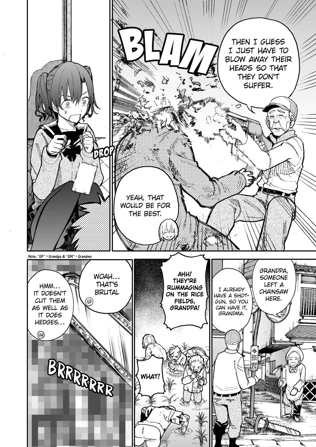 Page 3 Chapter 68 Jiisan Baasan Wakagaeru
