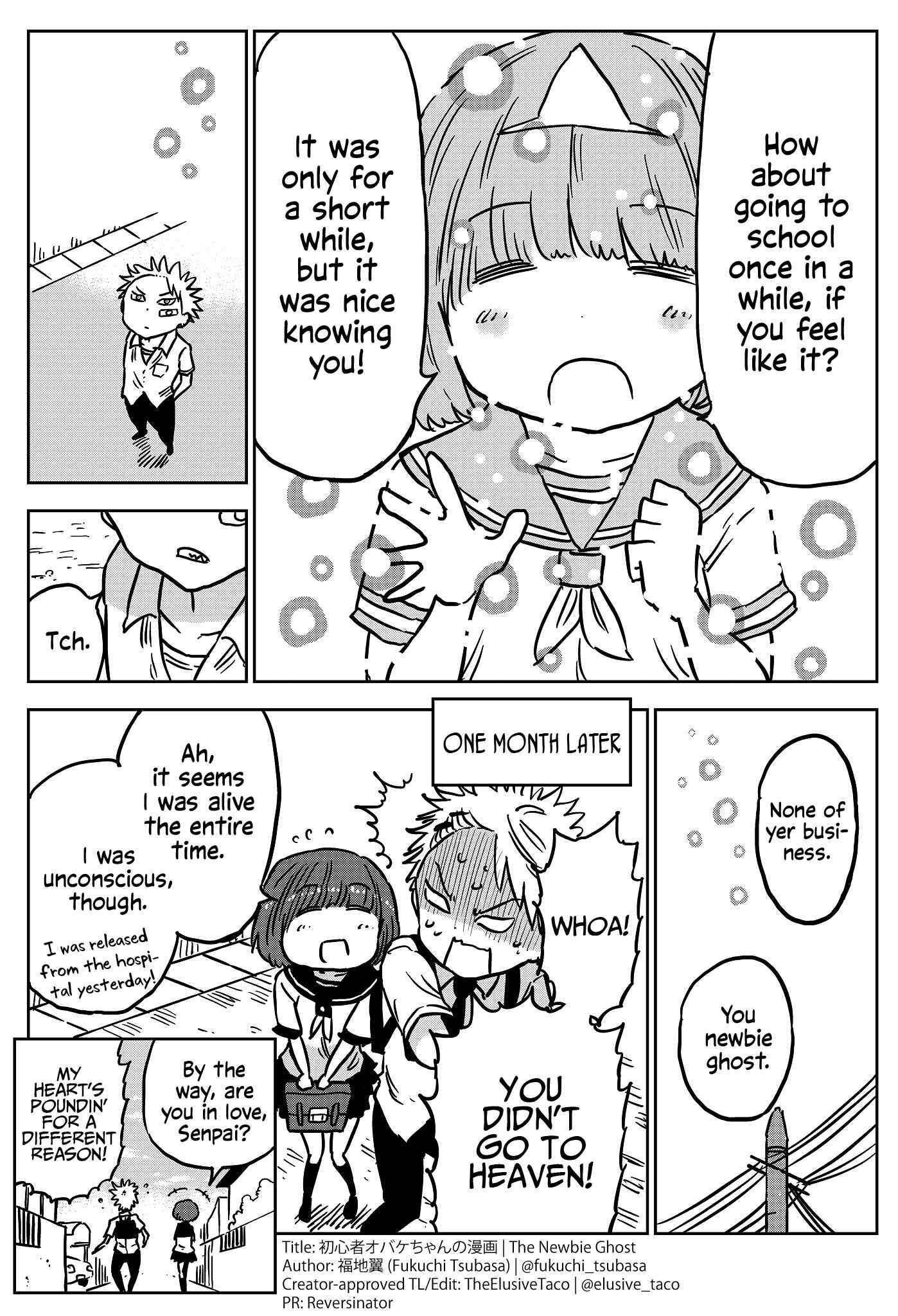 Page 3 Chapter Unknown_a73f Beginner Ghost-chan Comic