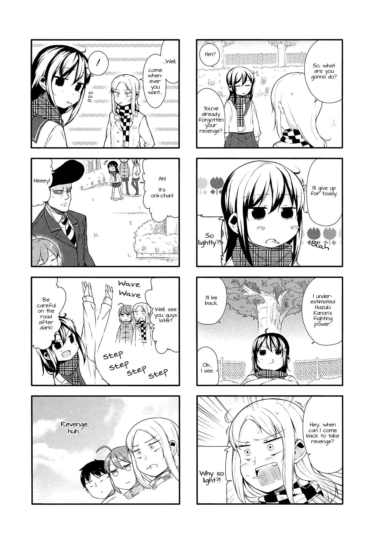 Page 9 Chapter 8 Hazuki Kanon wa Amakunai.
