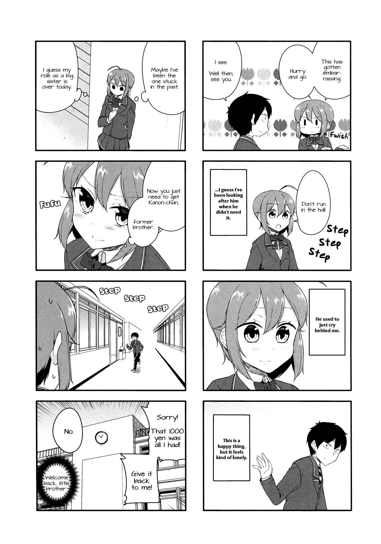Page 8 Chapter 33 Hazuki Kanon wa Amakunai.