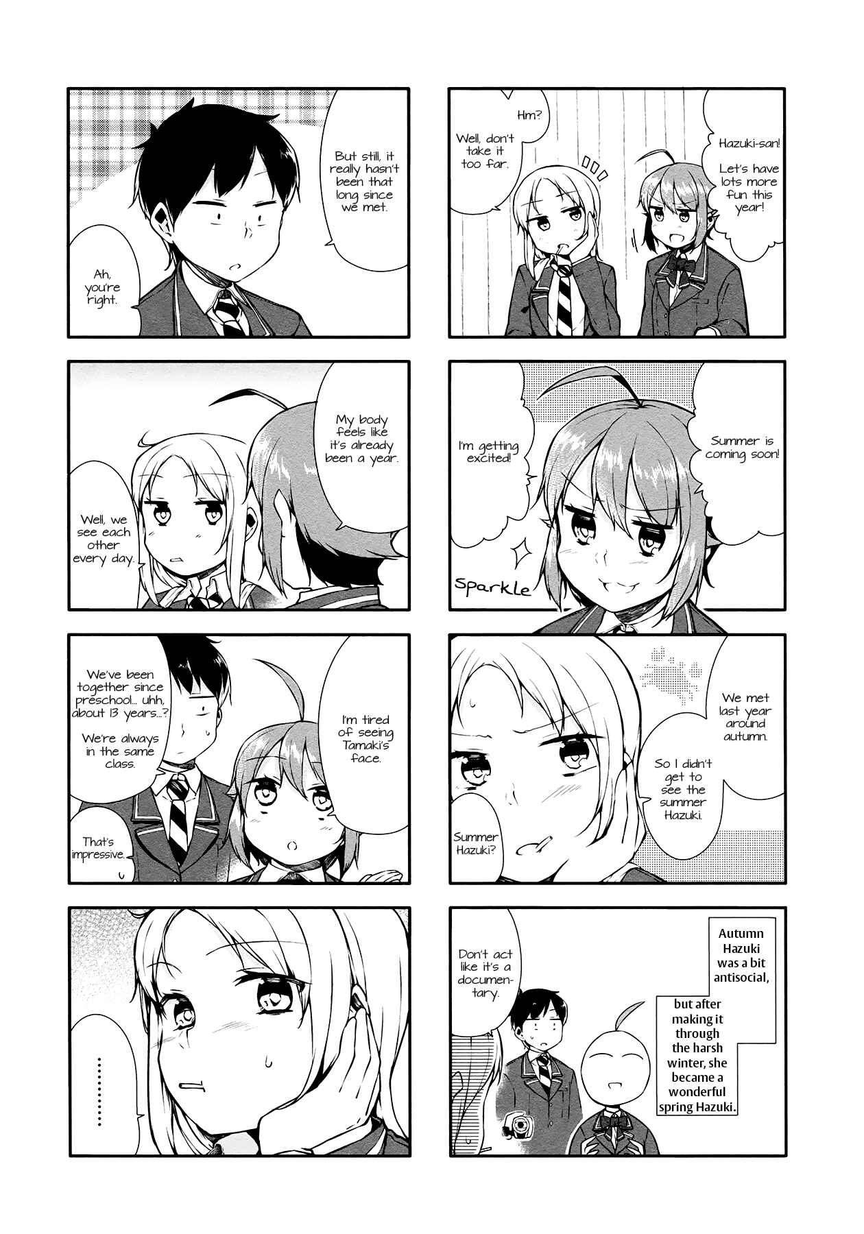 Page 10 Chapter 14 Hazuki Kanon wa Amakunai.