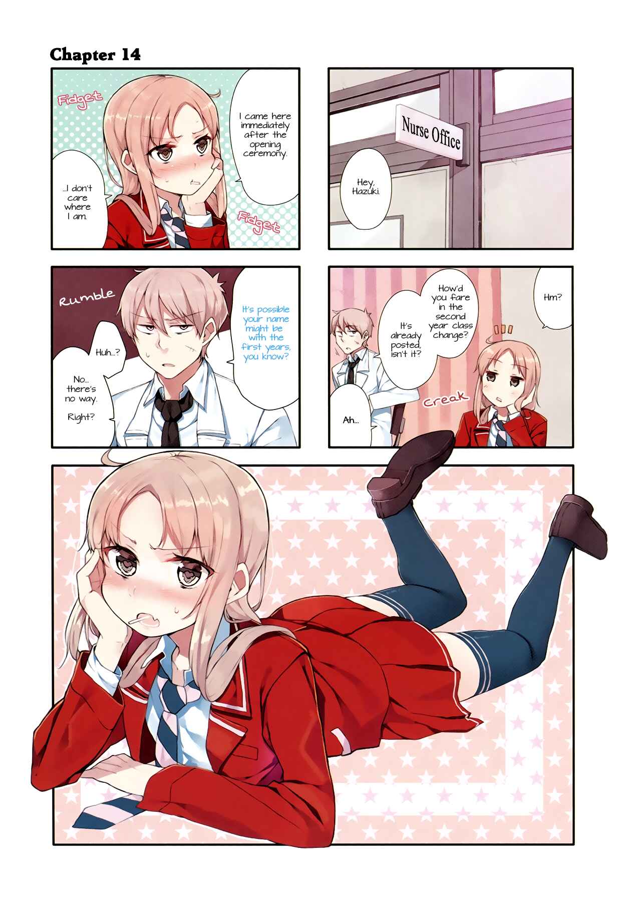 Page 8 Chapter 14 Hazuki Kanon wa Amakunai.