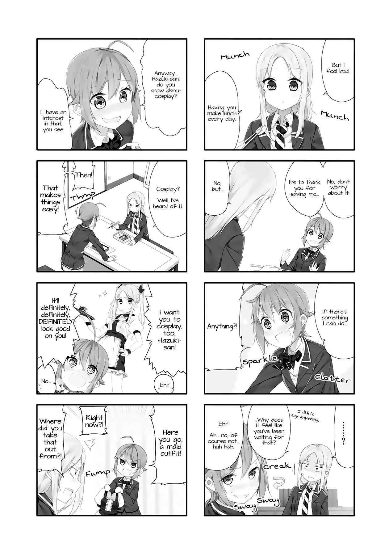 Page 2 Chapter 4 Hazuki Kanon wa Amakunai.