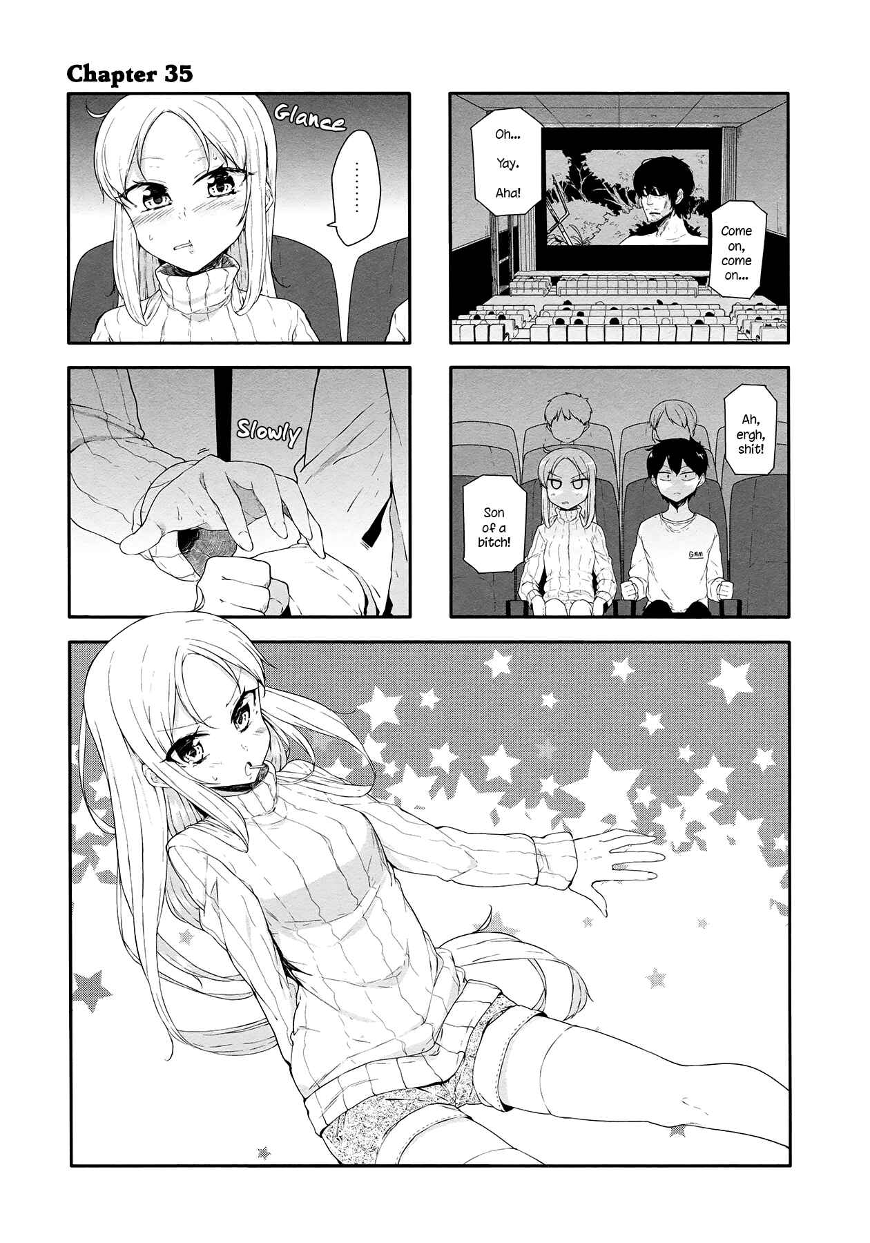 Page 1 Chapter 35 Hazuki Kanon wa Amakunai.