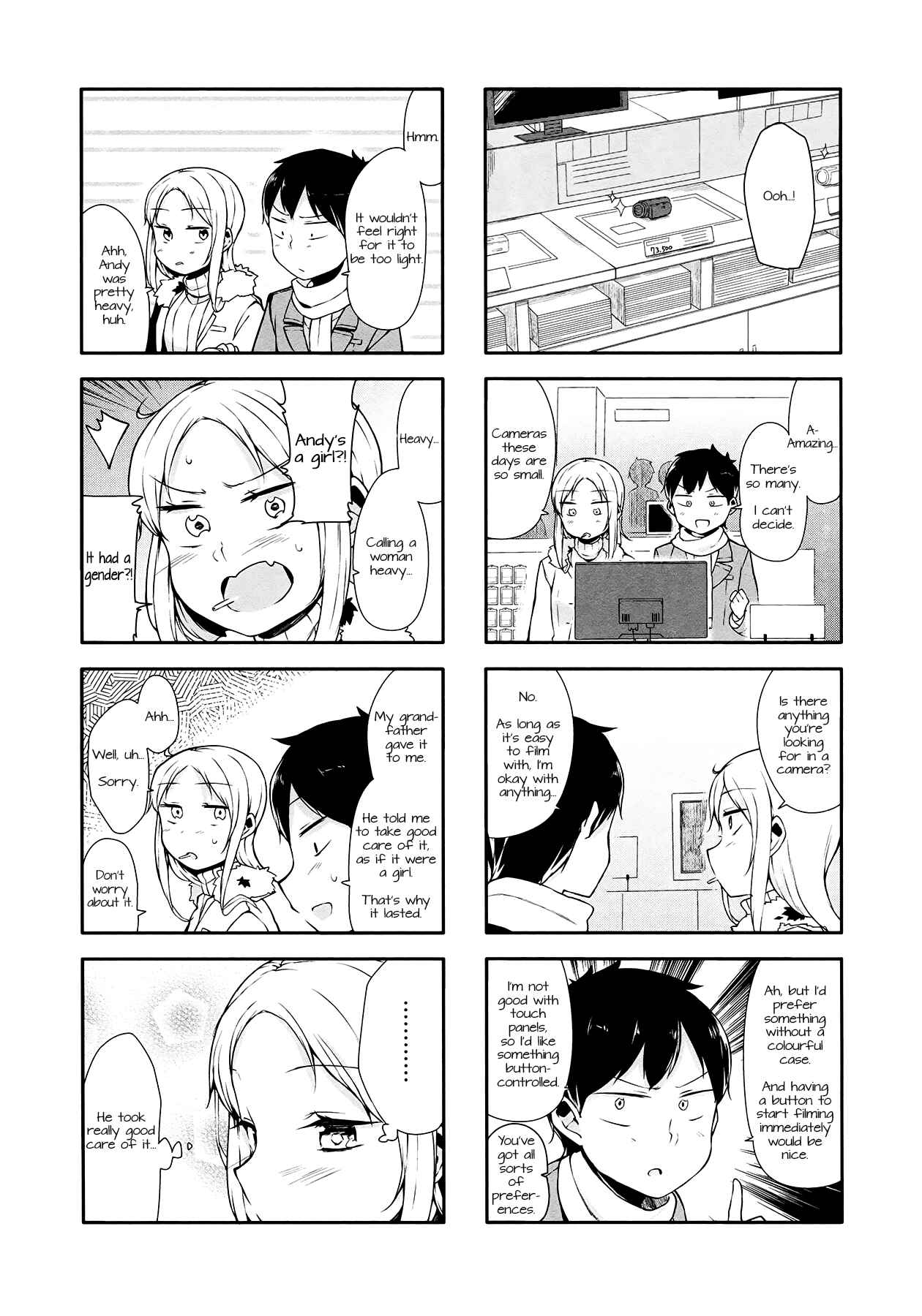 Page 4 Chapter 13 Hazuki Kanon wa Amakunai.