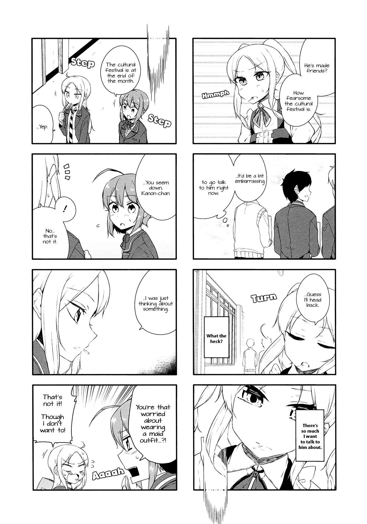 Page 4 Chapter 31 Hazuki Kanon wa Amakunai.