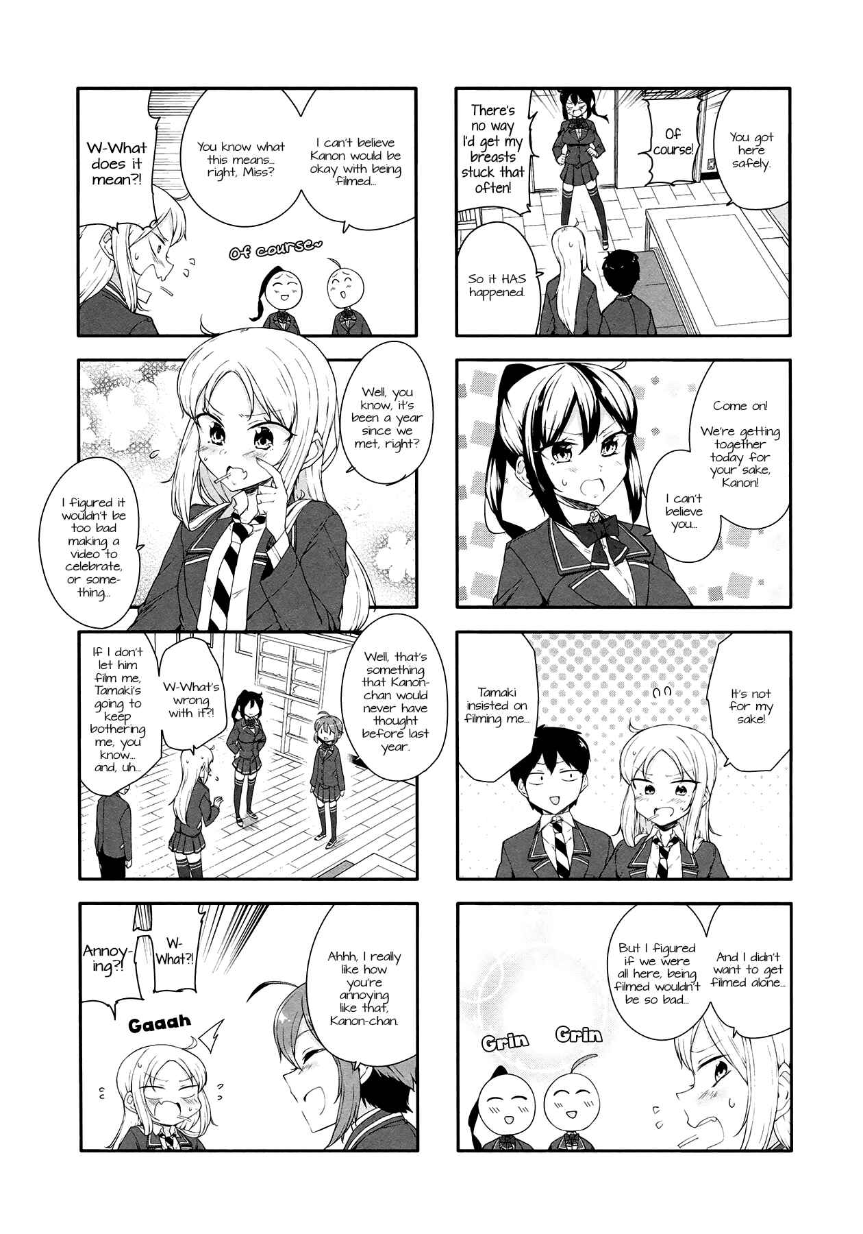 Page 2 Chapter 38 Hazuki Kanon wa Amakunai.