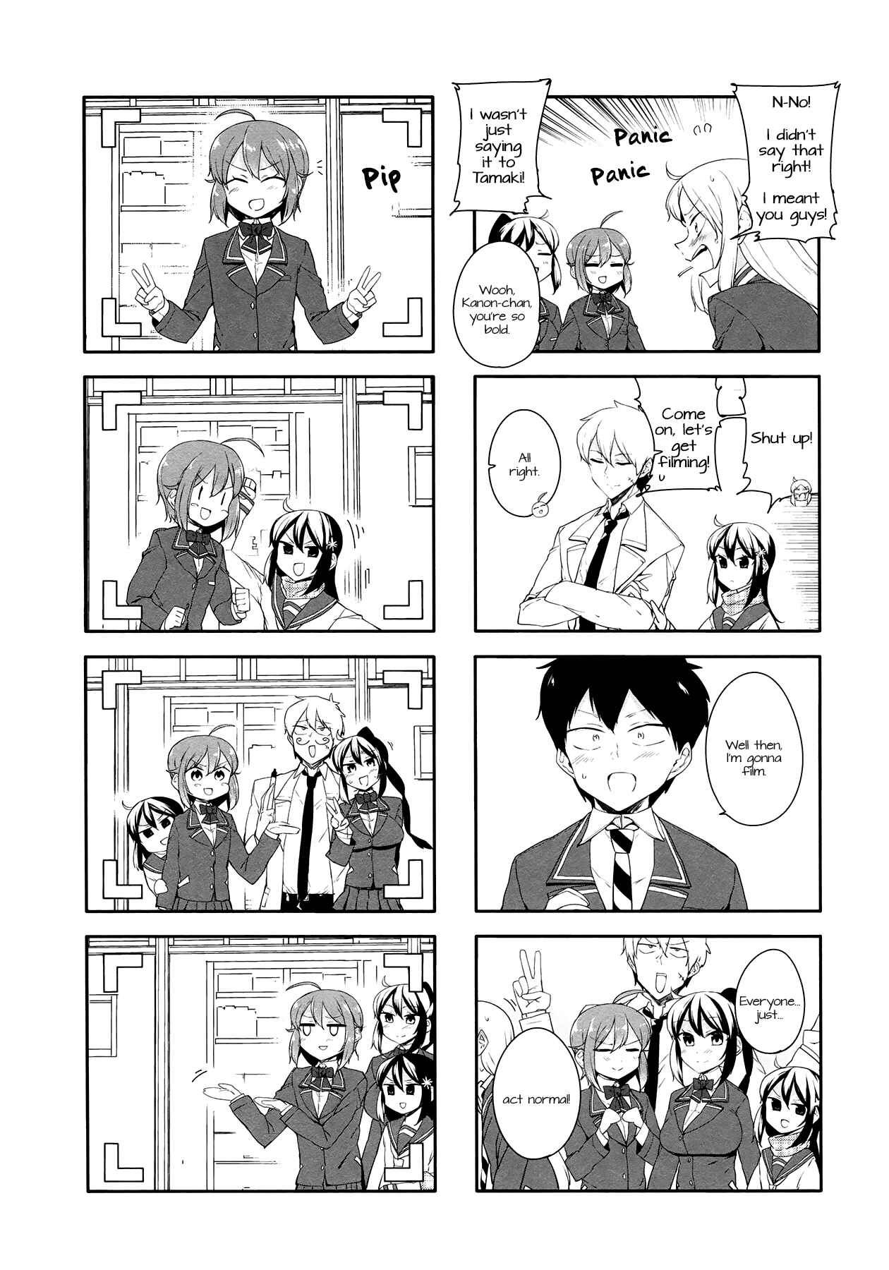 Page 6 Chapter 38 Hazuki Kanon wa Amakunai.
