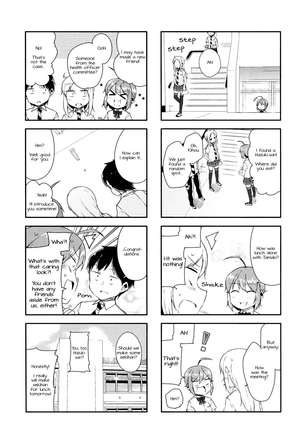 Page 8 Chapter 18 Hazuki Kanon wa Amakunai.