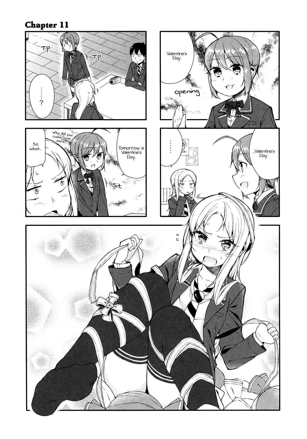Page 1 Chapter 11 Hazuki Kanon wa Amakunai.