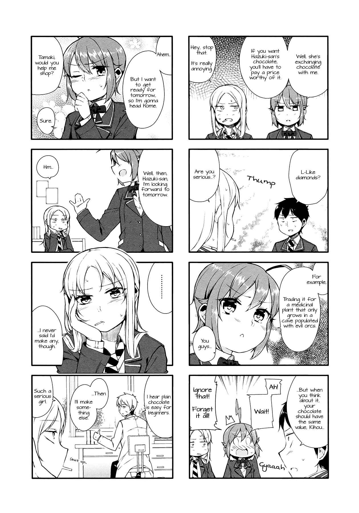 Page 3 Chapter 11 Hazuki Kanon wa Amakunai.