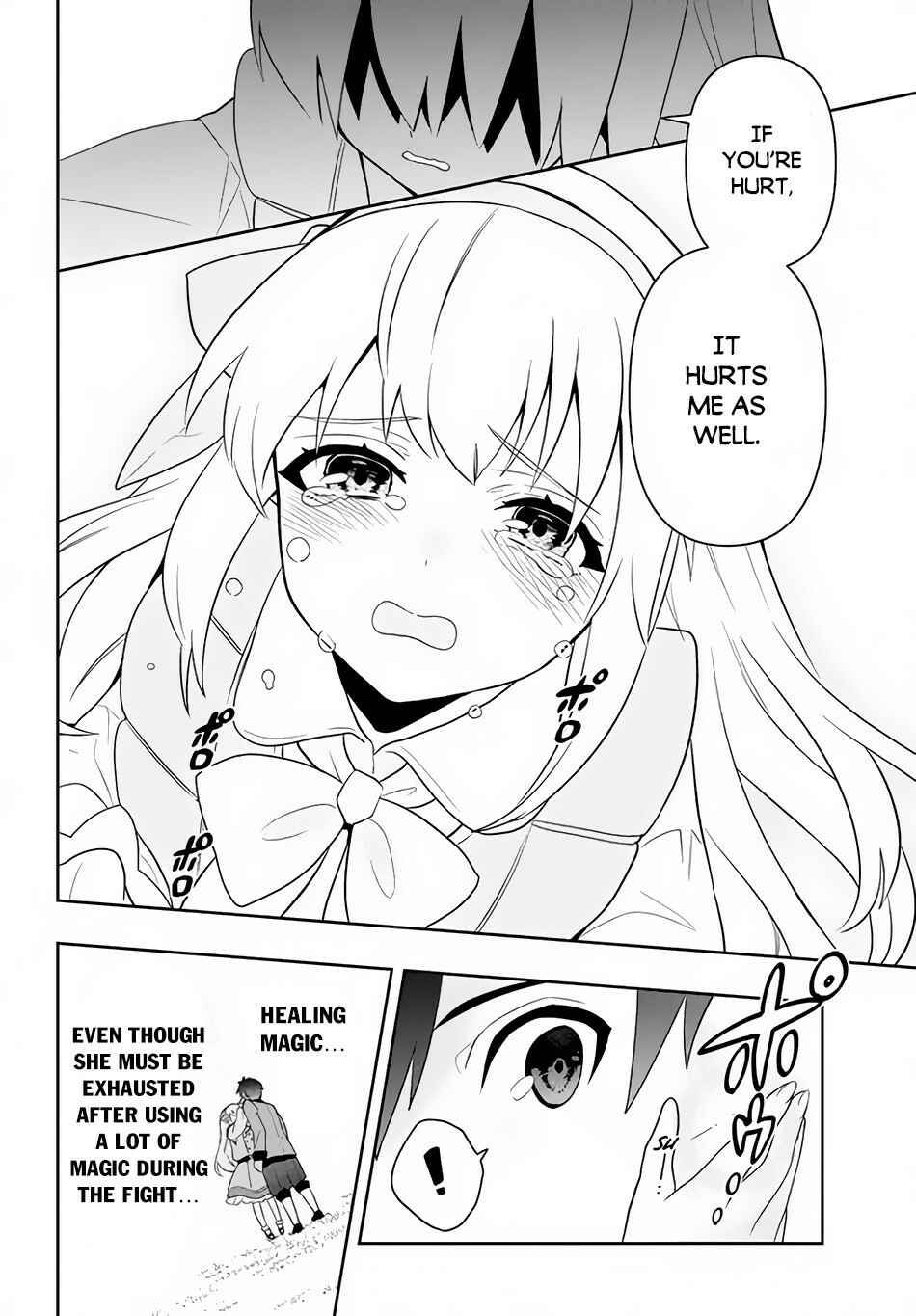 Page 7 Chapter 2 Roku-hime wa Kami Goei ni Koi wo Suru ~Saikyou no Shugo Kishi, Tenseishite Mahou Gakuen ni Iku~