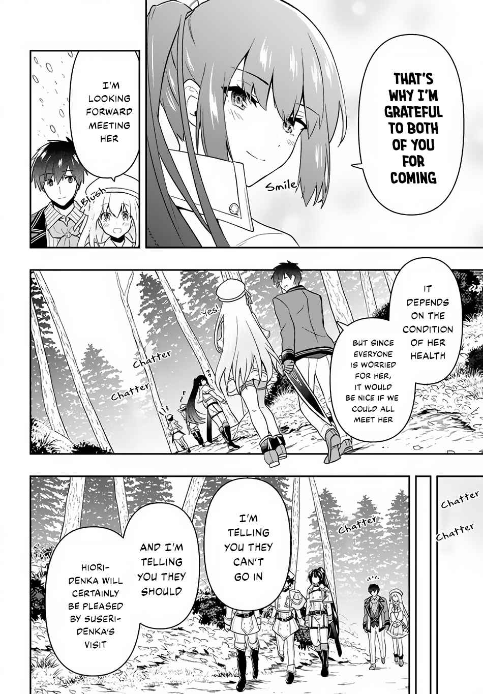Page 7 Chapter 21 Roku-hime wa Kami Goei ni Koi wo Suru ~Saikyou no Shugo Kishi, Tenseishite Mahou Gakuen ni Iku~