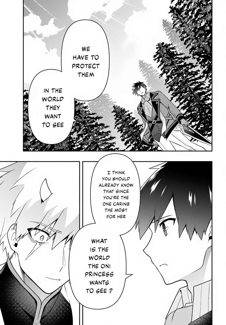 Page 14 Chapter 22 Roku-hime wa Kami Goei ni Koi wo Suru ~Saikyou no Shugo Kishi, Tenseishite Mahou Gakuen ni Iku~