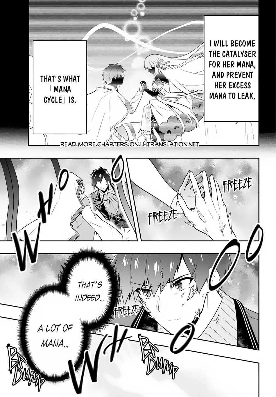 Page 16 Chapter 23 Roku-hime wa Kami Goei ni Koi wo Suru ~Saikyou no Shugo Kishi, Tenseishite Mahou Gakuen ni Iku~