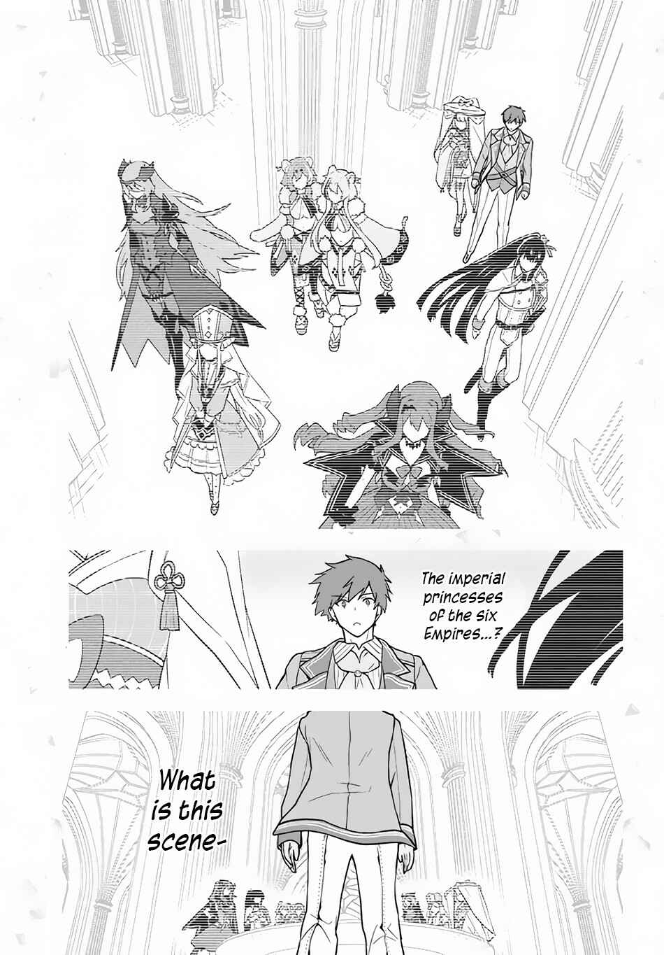 Page 12 Chapter 11 Roku-hime wa Kami Goei ni Koi wo Suru ~Saikyou no Shugo Kishi, Tenseishite Mahou Gakuen ni Iku~