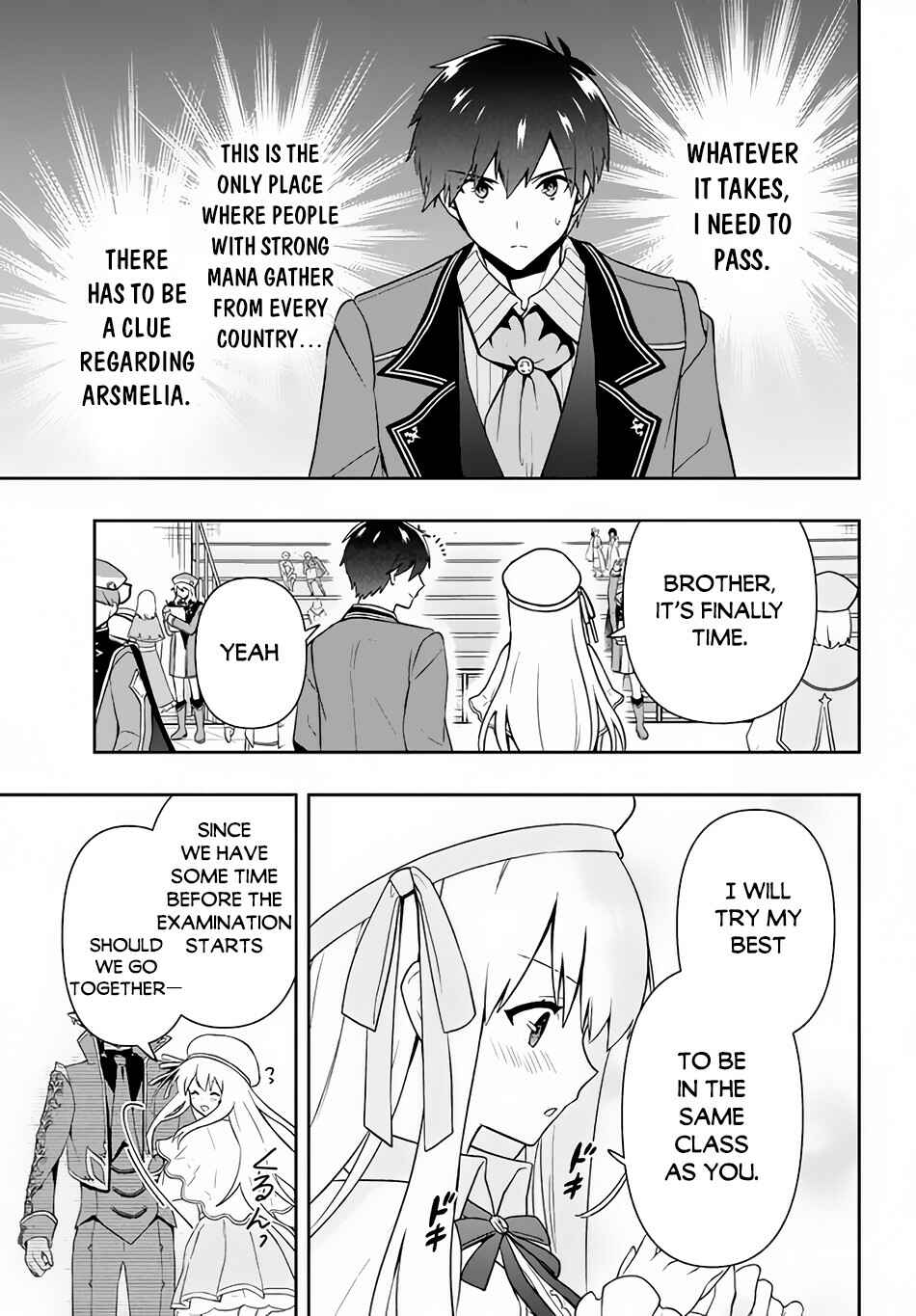 Page 6 Chapter 8 Roku-hime wa Kami Goei ni Koi wo Suru ~Saikyou no Shugo Kishi, Tenseishite Mahou Gakuen ni Iku~