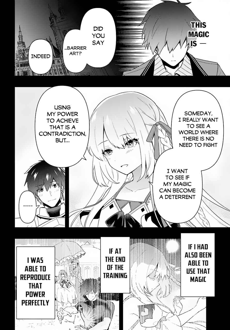Page 3 Chapter 19 Roku-hime wa Kami Goei ni Koi wo Suru ~Saikyou no Shugo Kishi, Tenseishite Mahou Gakuen ni Iku~