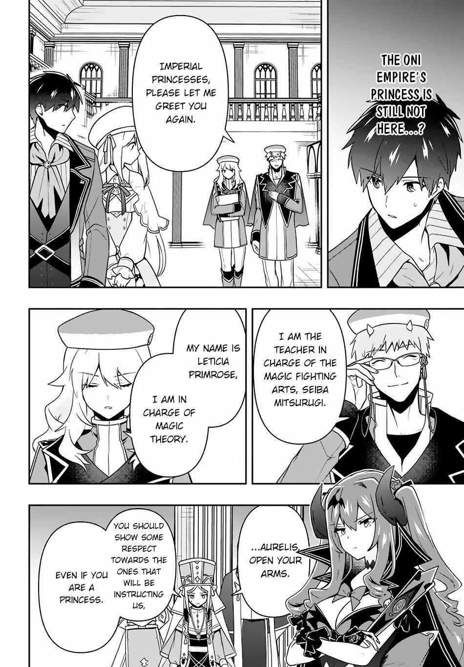 Page 9 Chapter 14 Roku-hime wa Kami Goei ni Koi wo Suru ~Saikyou no Shugo Kishi, Tenseishite Mahou Gakuen ni Iku~
