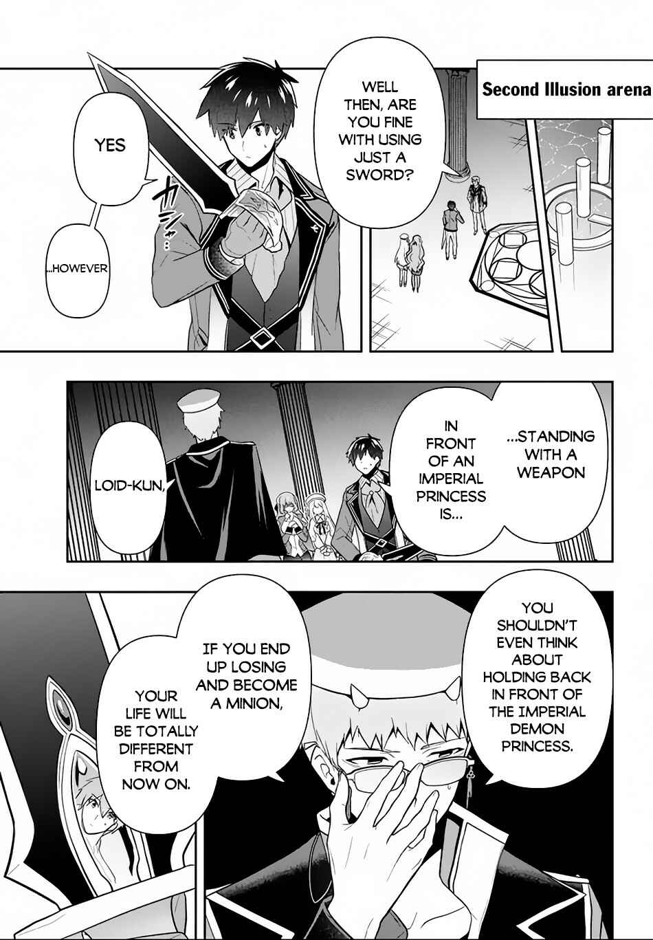 Page 4 Chapter 15 Roku-hime wa Kami Goei ni Koi wo Suru ~Saikyou no Shugo Kishi, Tenseishite Mahou Gakuen ni Iku~