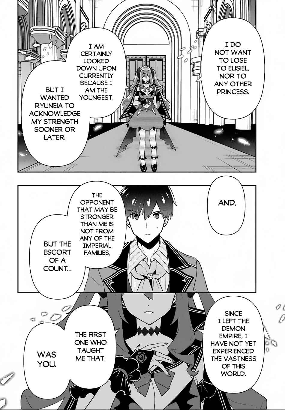 Page 9 Chapter 15 Roku-hime wa Kami Goei ni Koi wo Suru ~Saikyou no Shugo Kishi, Tenseishite Mahou Gakuen ni Iku~