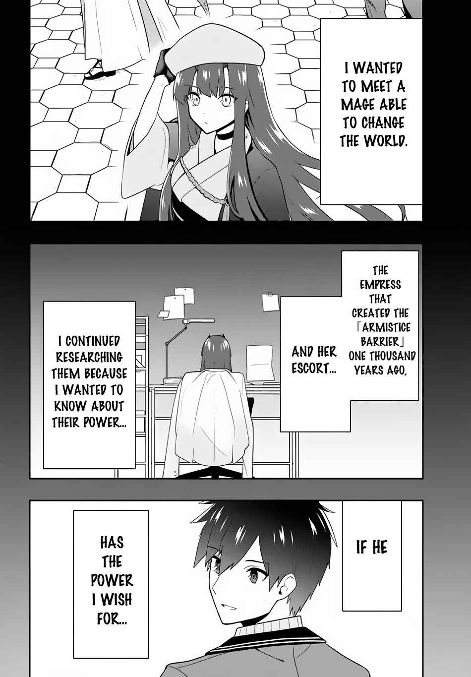 Page 7 Chapter 20 Roku-hime wa Kami Goei ni Koi wo Suru ~Saikyou no Shugo Kishi, Tenseishite Mahou Gakuen ni Iku~