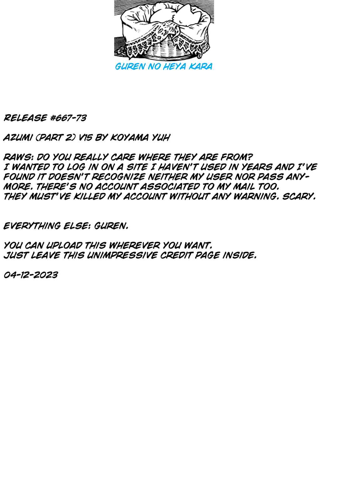 Page 2 Chapter 1 Azumi 2