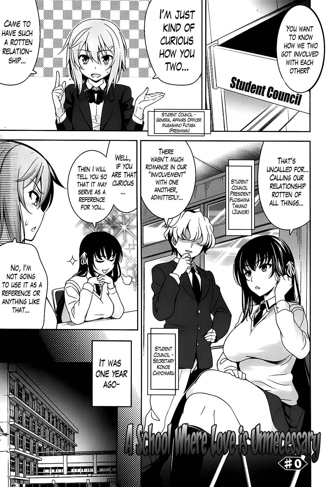 Page 1 Chapter 11 A School Where Love Is Unnecessary