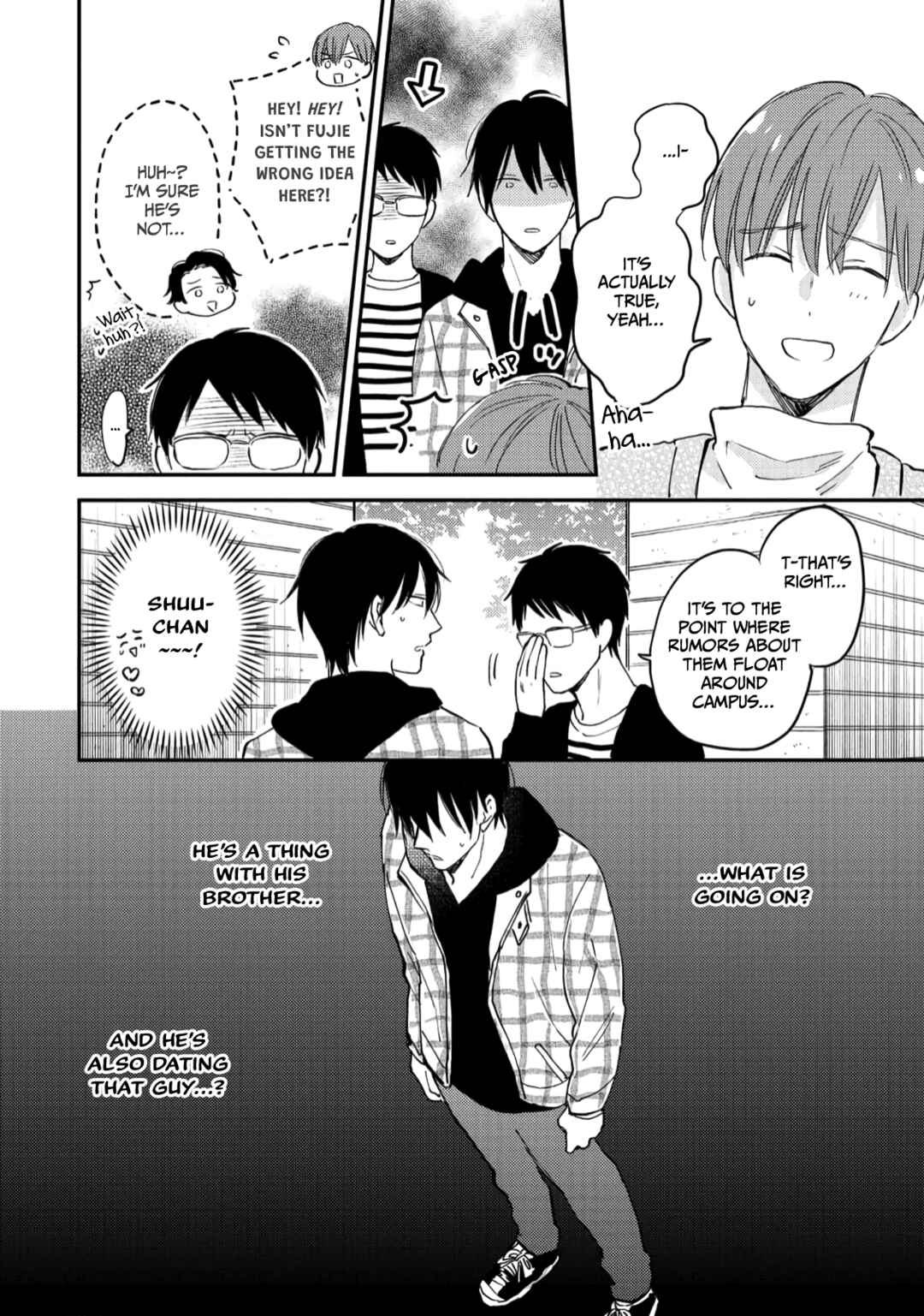 Page 22 Chapter 3 Giri no Kyoudai Dakedo Koibito no Futari wa Doudou to Tsukiaitai