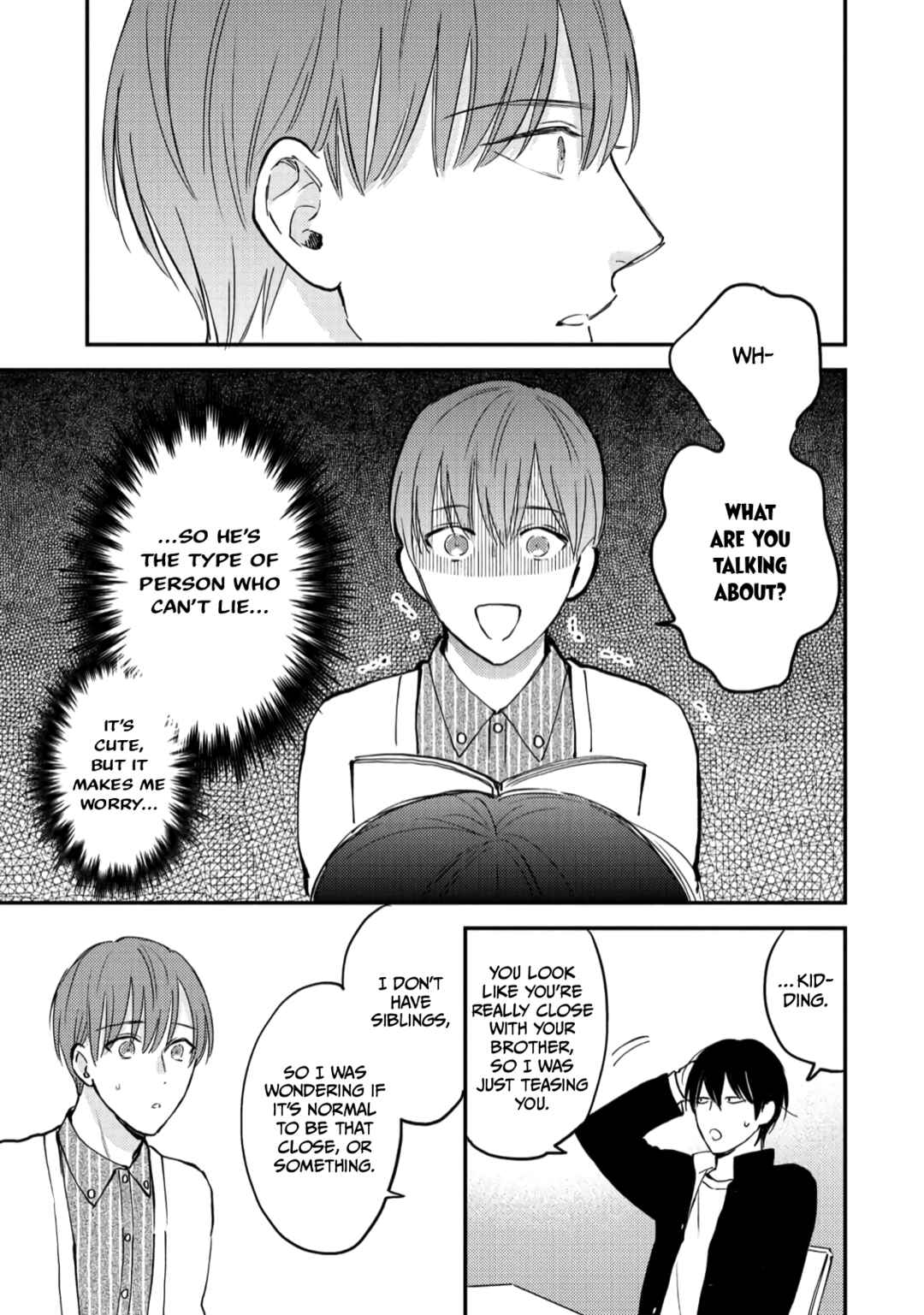 Page 9 Chapter 3 Giri no Kyoudai Dakedo Koibito no Futari wa Doudou to Tsukiaitai