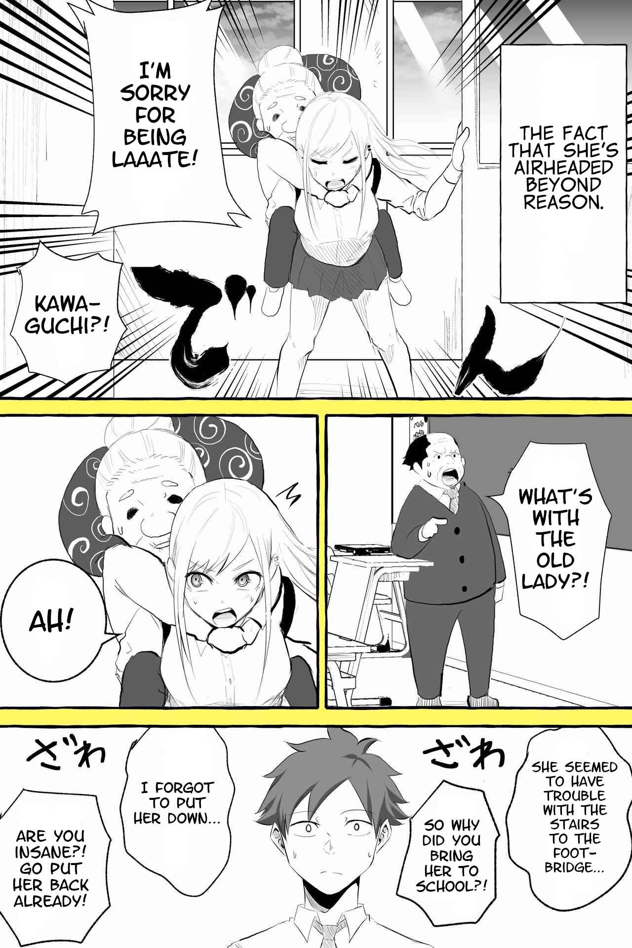 Page 2 Chapter 1 Airhead Gyaru Kawaguchi-san!!