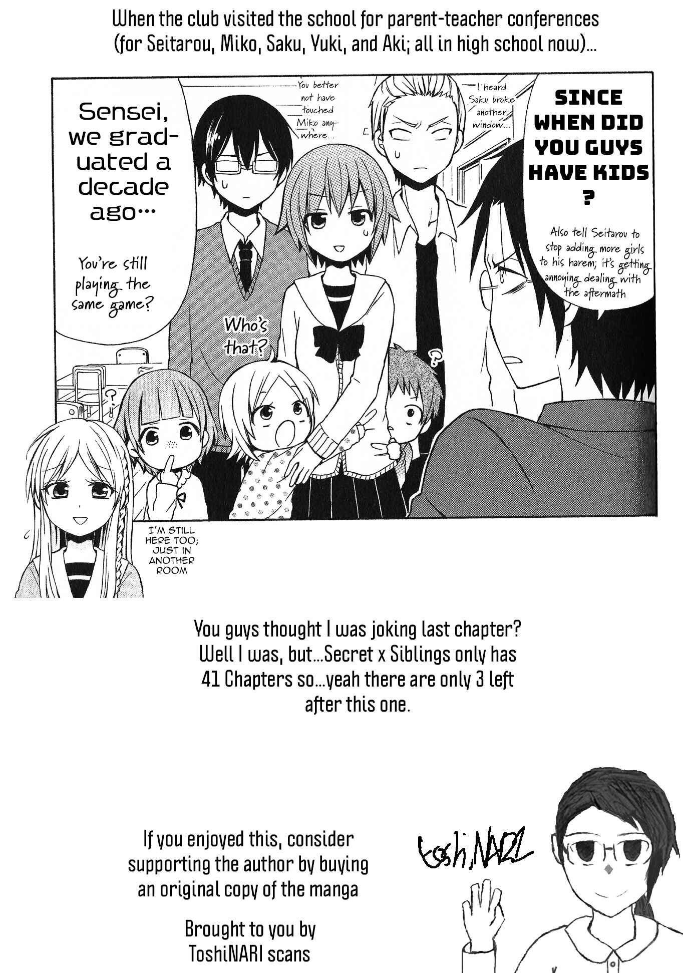 Page 11 Chapter 38 Secret x Siblings