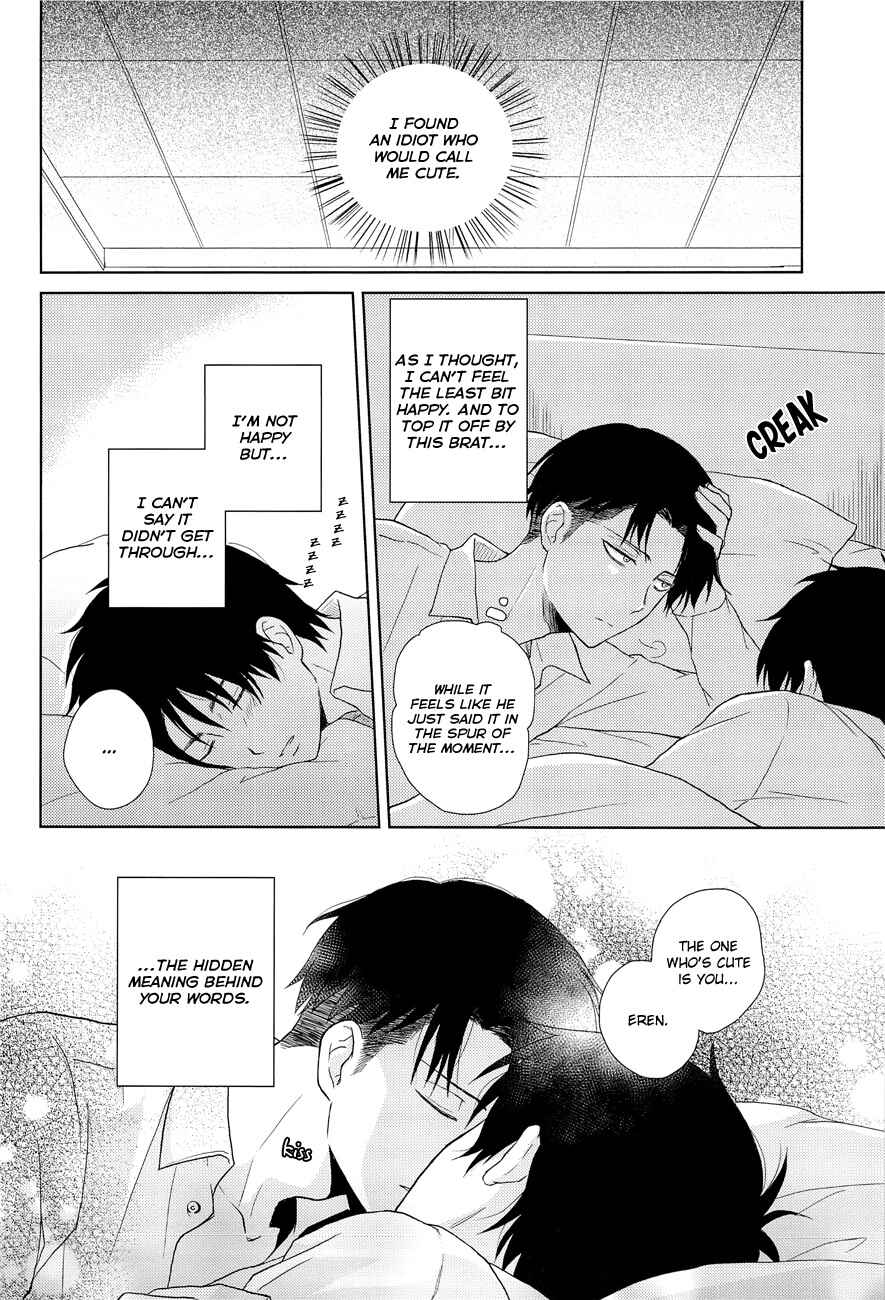 Page 18 Chapter Unknown_c307 Shingeki no Kyojin - Nemuru Kimi ni Ai no Kotoba wo (Doujinshi)