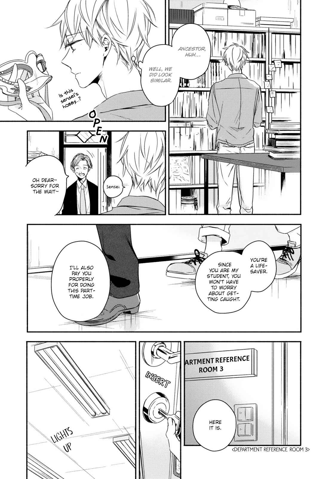 Page 22 Chapter 3 Hana wo Tadoreba Kimi no Yubisaki