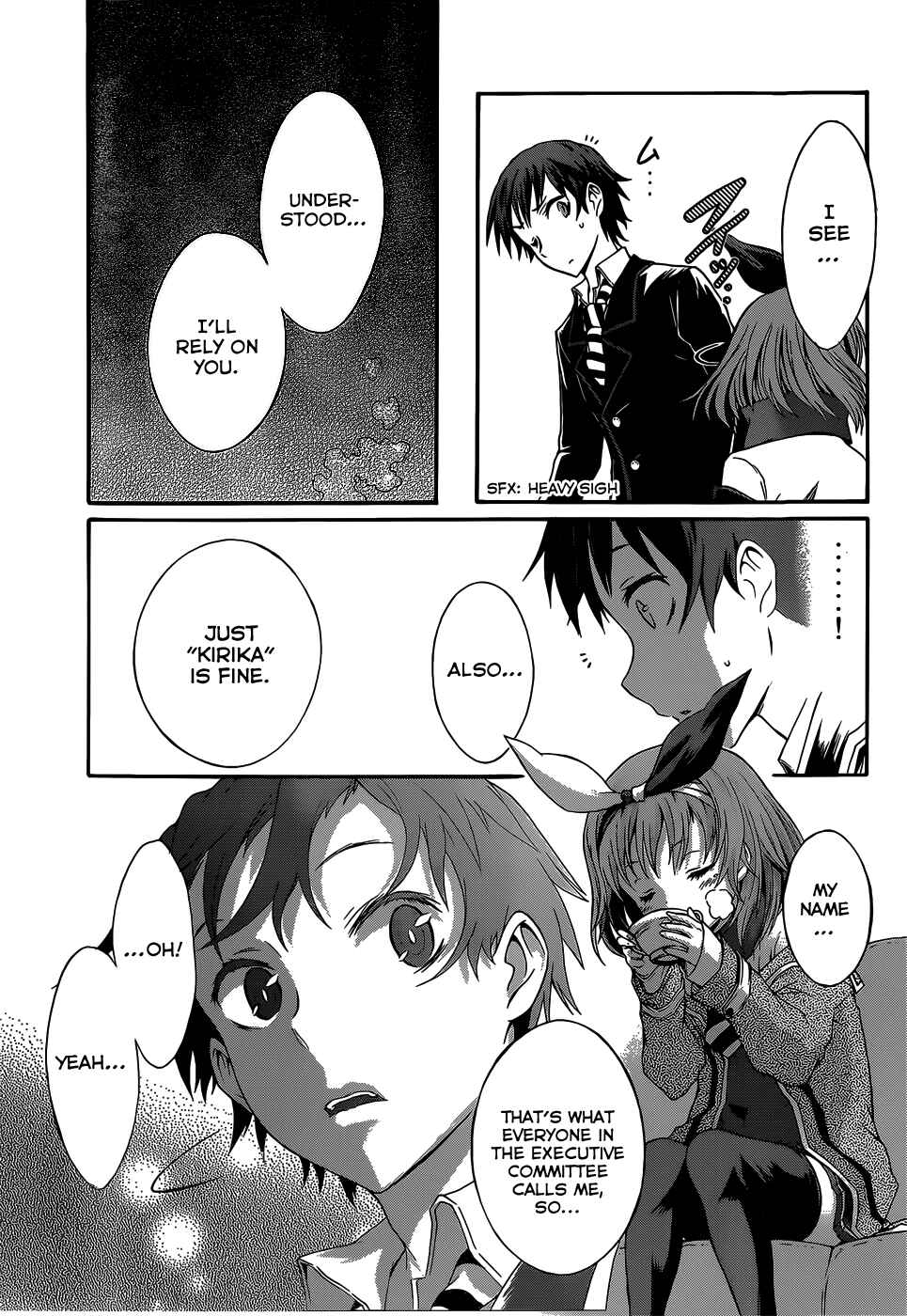 Page 28 Chapter 3 Seitokai Tantei Kirika
