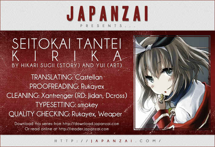 Page 34 Chapter 6 Seitokai Tantei Kirika